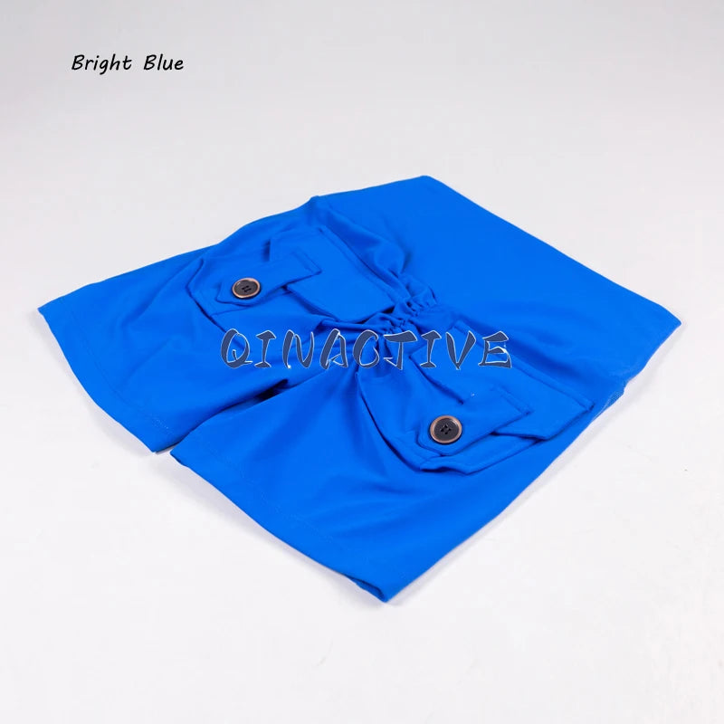 Short push up taille haute avec poche arrière