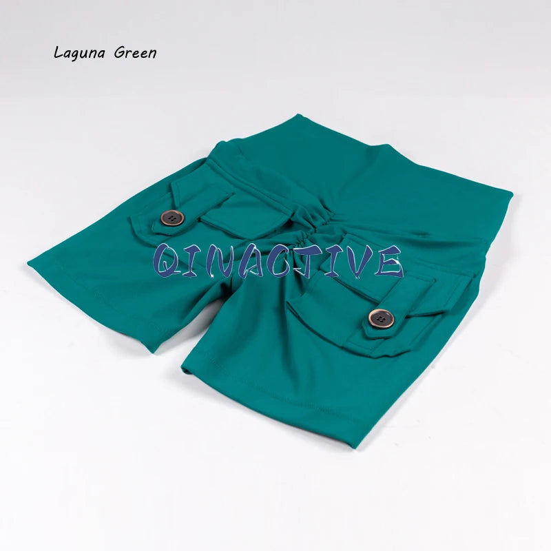 Short push up taille haute avec poche arrière