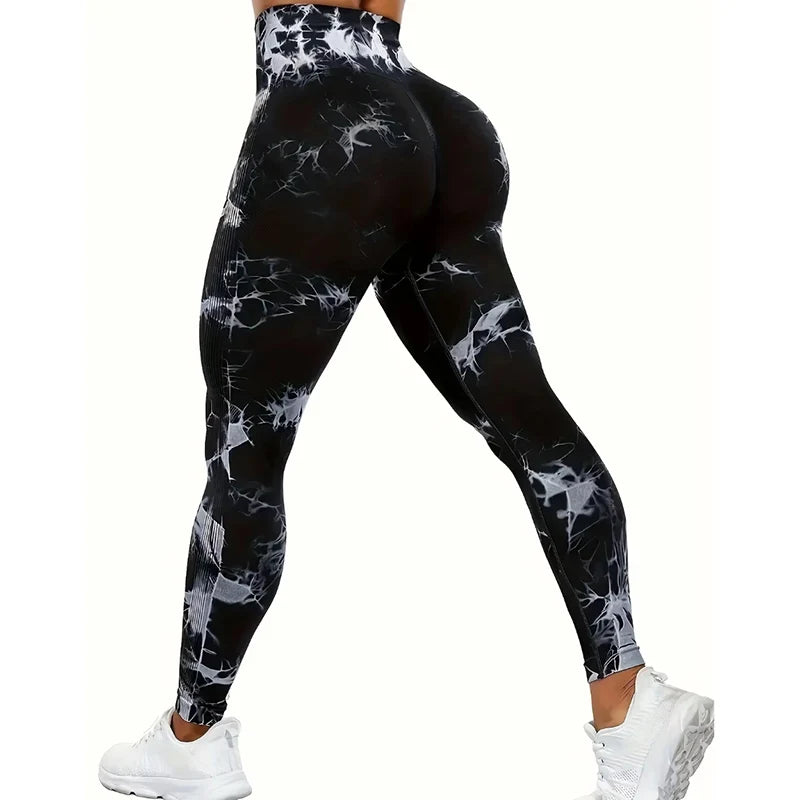 Legging de sport design électrique