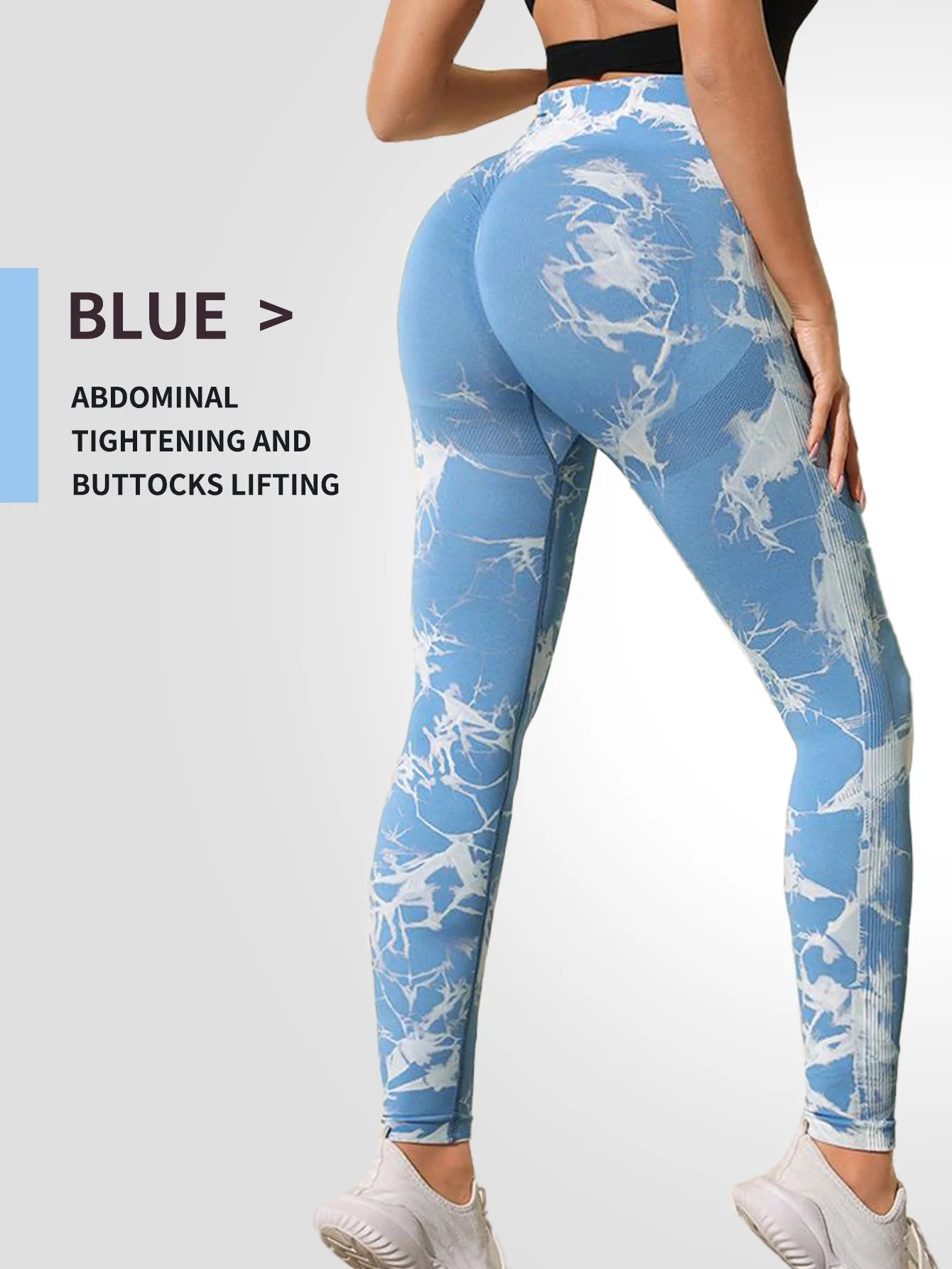 Legging de sport design électrique
