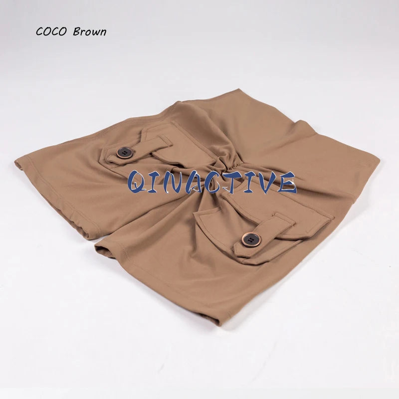 Short push up taille haute avec poche arrière