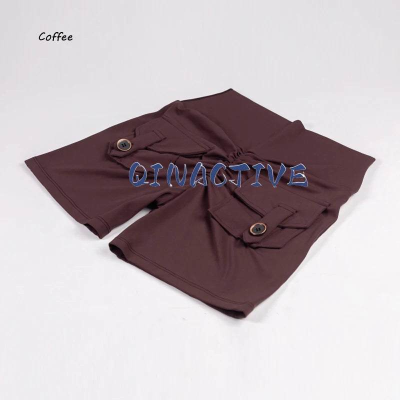 Short push up taille haute avec poche arrière