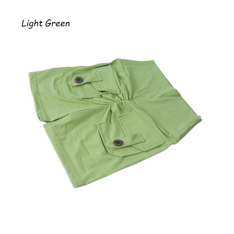 Short push up taille haute avec poche arrière