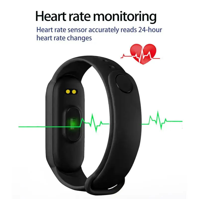 Montre connecter M6, moniteur de fréquence cardiaque et de pression artérielle