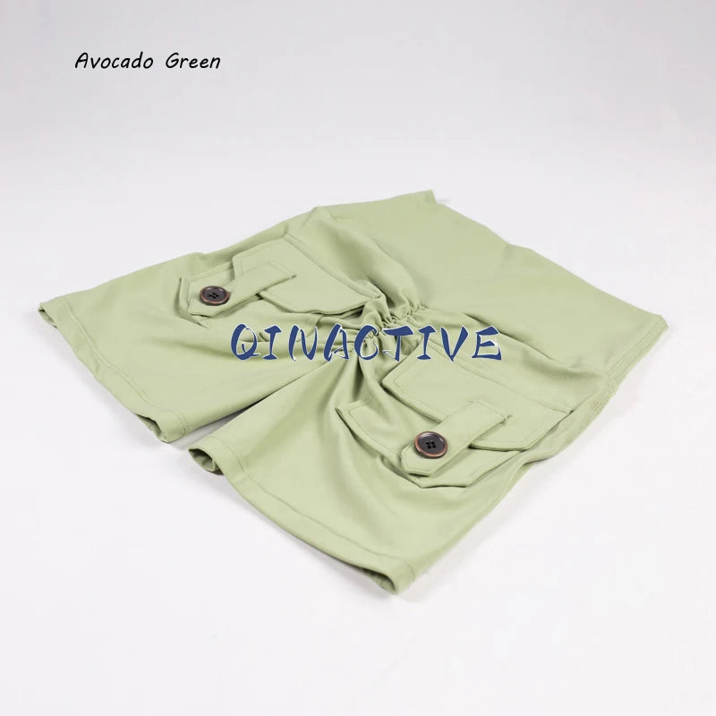 Short push up taille haute avec poche arrière