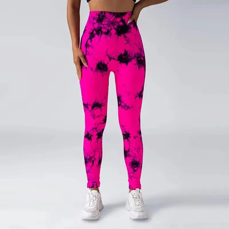 Legging de sport design électrique