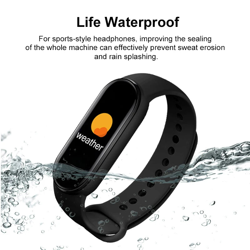 Montre connecter M6, moniteur de fréquence cardiaque et de pression artérielle