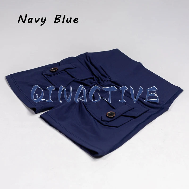 Short push up taille haute avec poche arrière