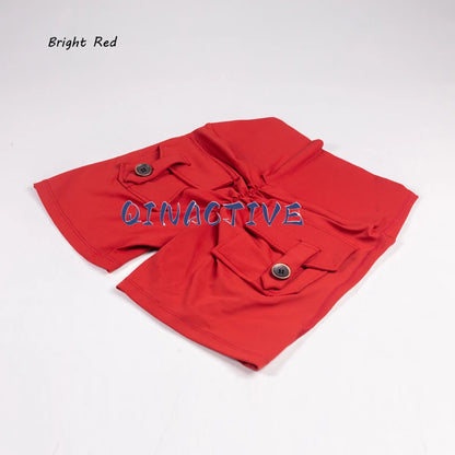 Short push up taille haute avec poche arrière