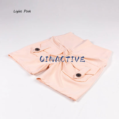 Short push up taille haute avec poche arrière